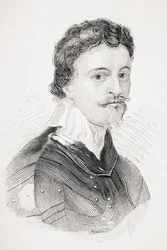 Sir Thomas Wentworth, Illustration aus 
